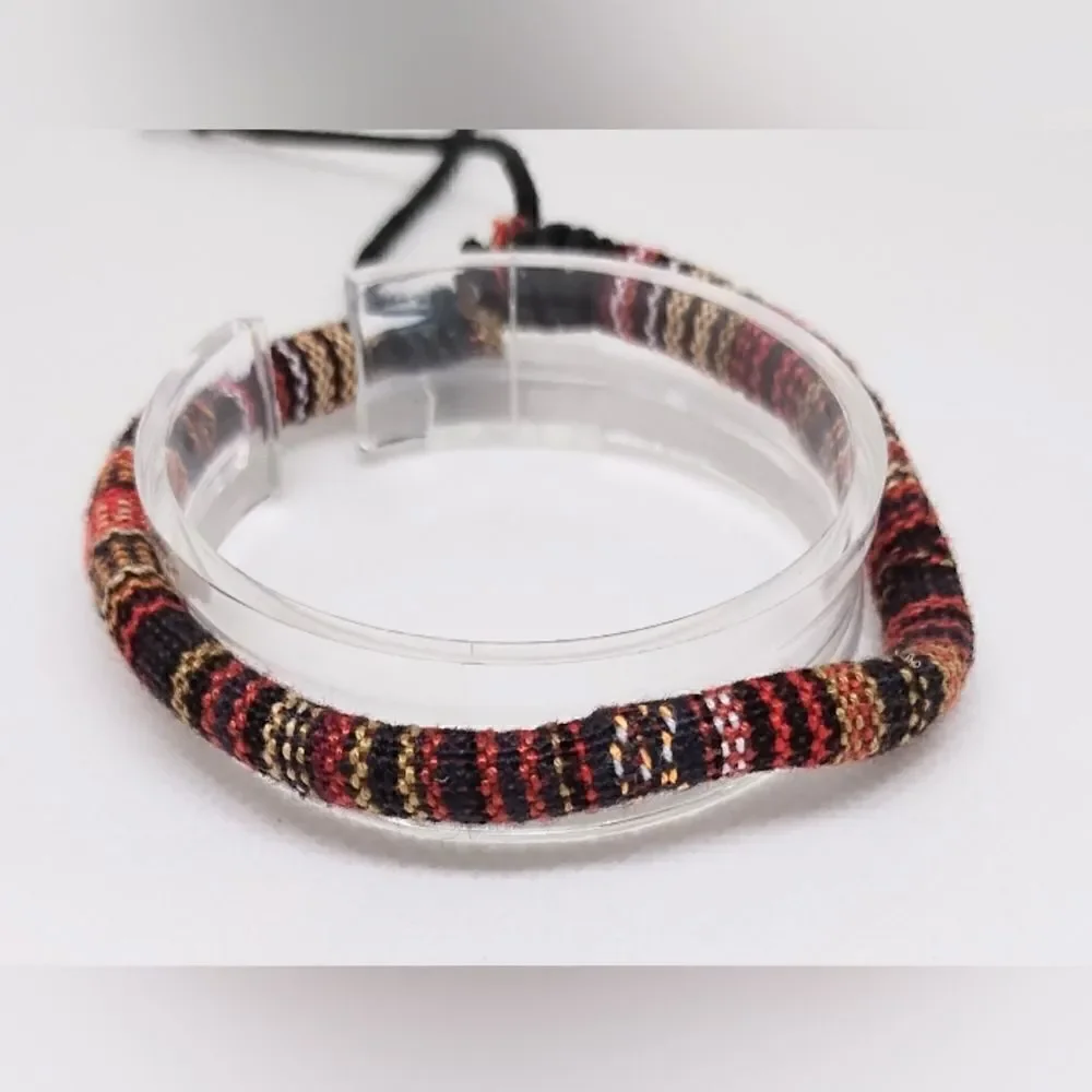 ‎Men's bracelet striped new e16